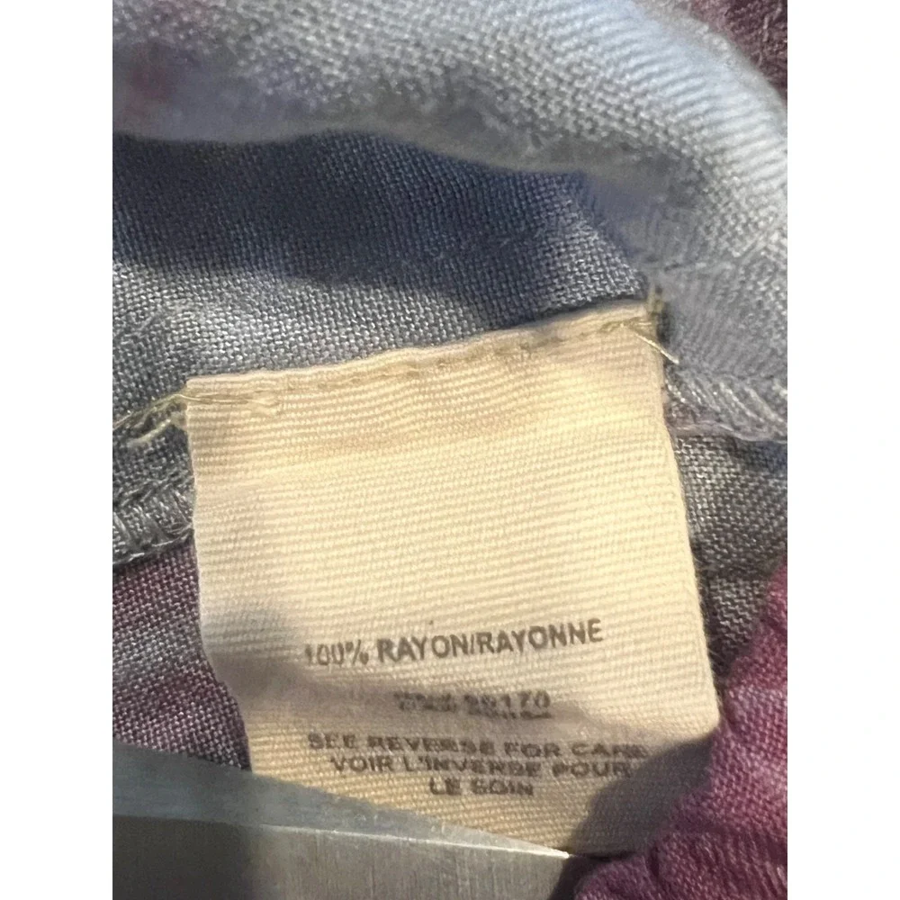 Free People Blouse Twilight Tie Dye Embroidered Bohemian Womens XS